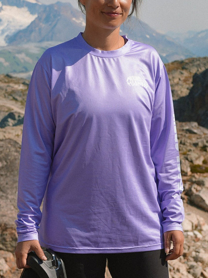 NTR Mountain Madness MTB Jersey Lilac L/S T-Shirt Spring 2026 | LILAC