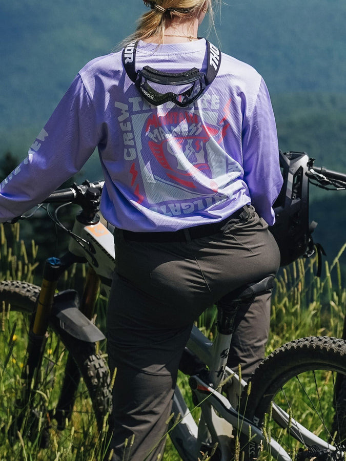 NTR Mountain Madness MTB Jersey Lilac L/S T-Shirt Spring 2026 | LILAC