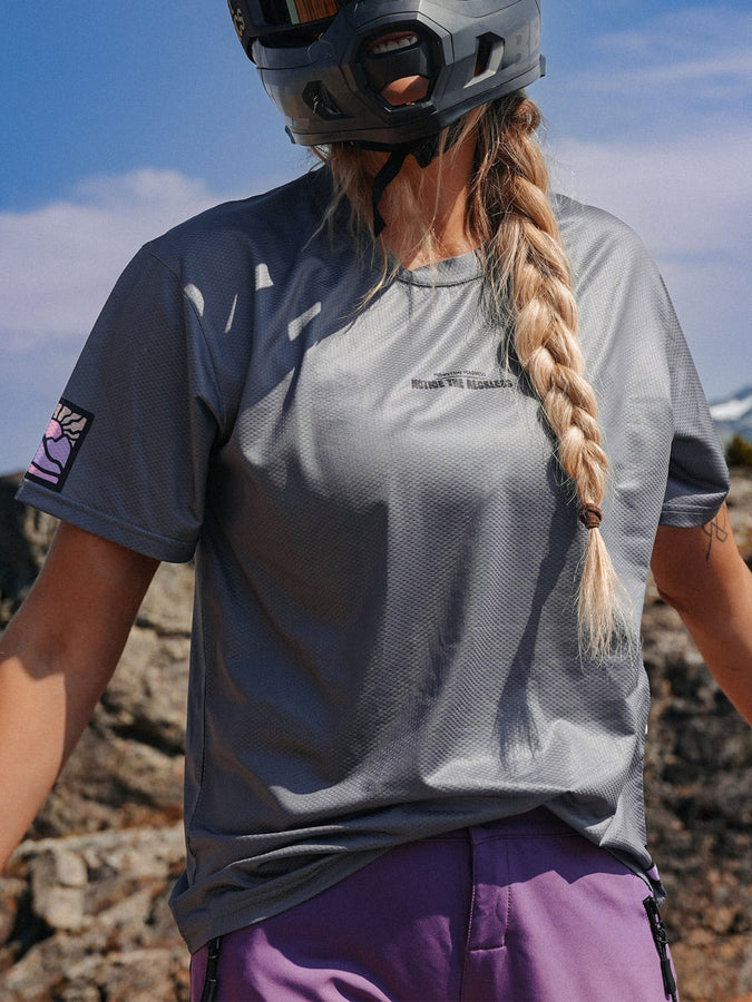 NTR Shred Society MTB Jersey T-Shirt Spring 2026 | GREY