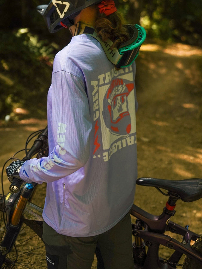 NTR Mountain Madness MTB Jersey Lilac L/S T-Shirt Spring 2026 | LILAC