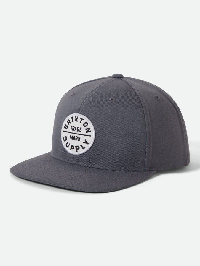Brixton Oath III Snapback Hat | FUTURE GREY