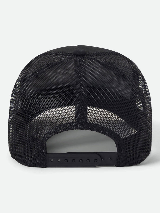 Brixton Hubal Netplus Trucker Hat | BLACK/BLACK
