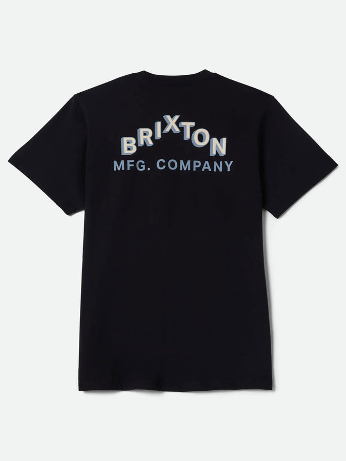 Brixton Roman Pocket T-Shirt Spring 2026 | BLACK