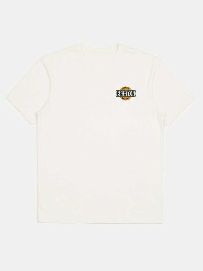 Brixton Wendall Short Sleeve T-Shirt Summer 2024 | WHITE