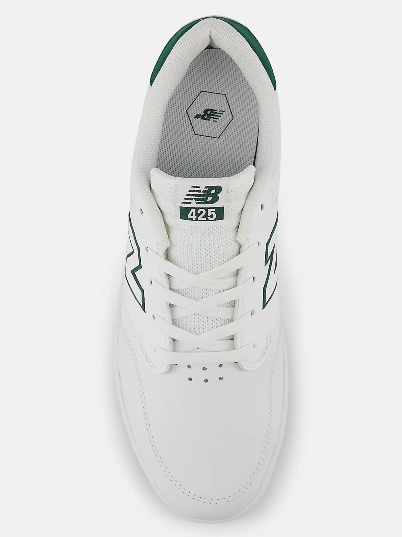 New Balance Numeric 425 White/Green Shoes Summer 2024
