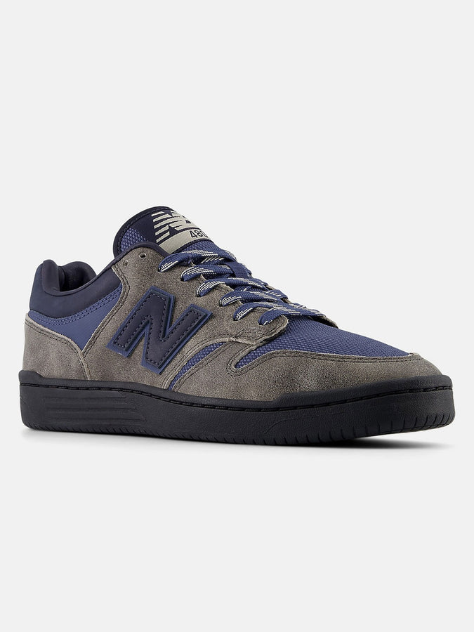 New Balance Numeric 480 Black/Grey Shoes Spring 2024 | BLACK/GREY