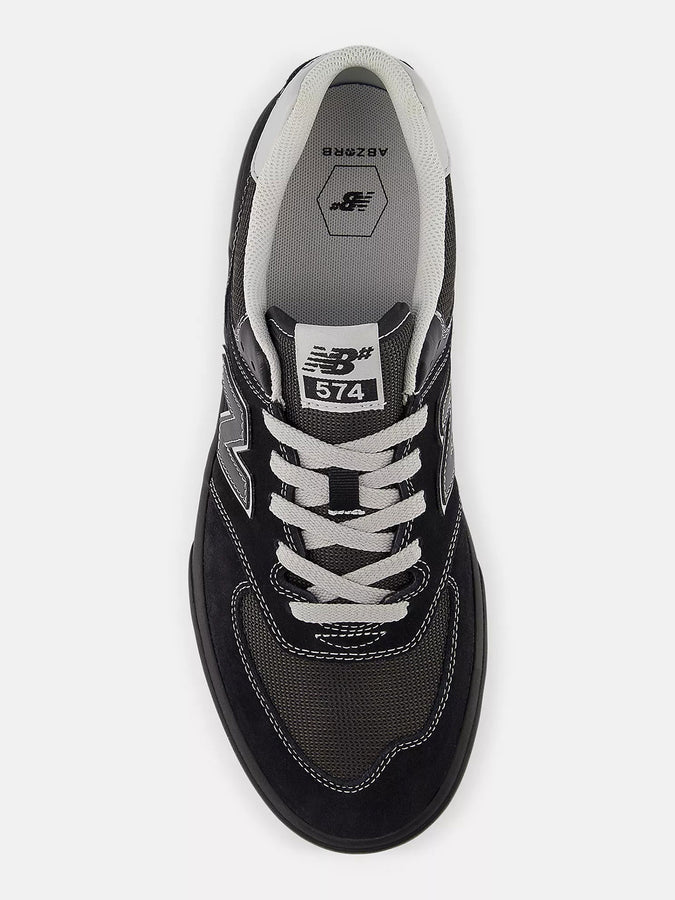 Nb Numeric 574 Vulc Black/Grey Shoes Fall 2025 | BLACK/GREY