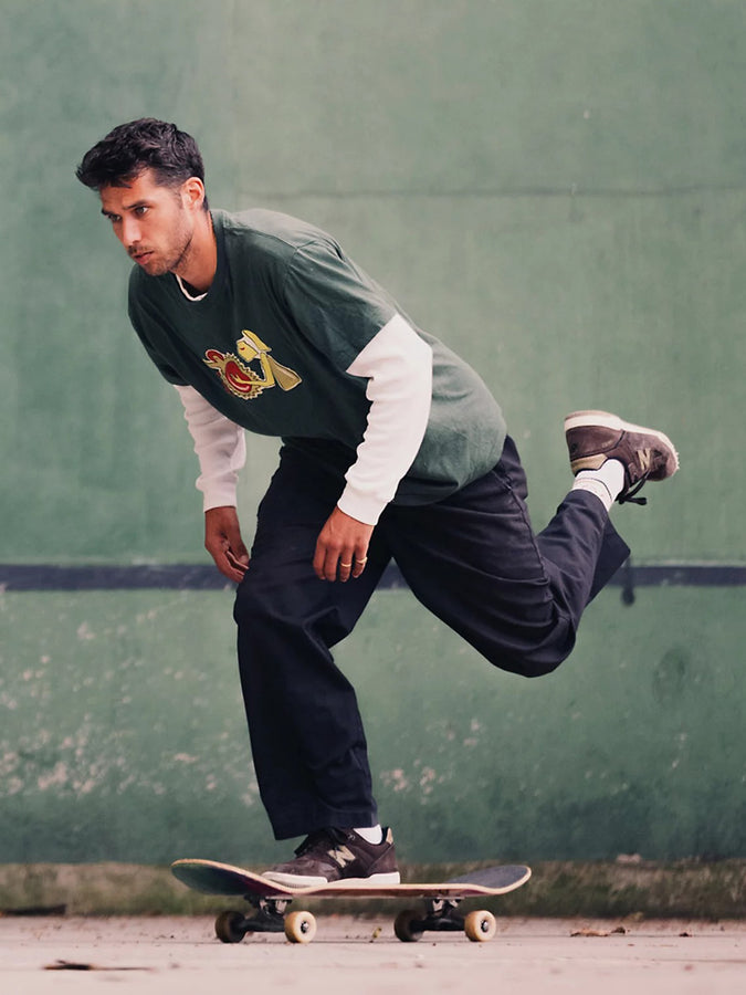 Nb Numeric x Kooked Tom Knox 600 Chocolate/Olive Shoes Holiday 2025 | CHOCOLATE/OLIVE