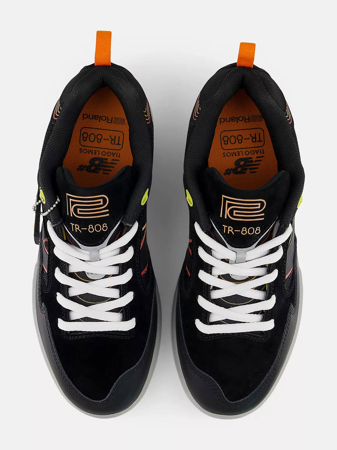 Nb Numeric Tiago x Roland 808 Lite Blk/Orange Shoes Fall 2025 | BLACK/ORANGE/ICE