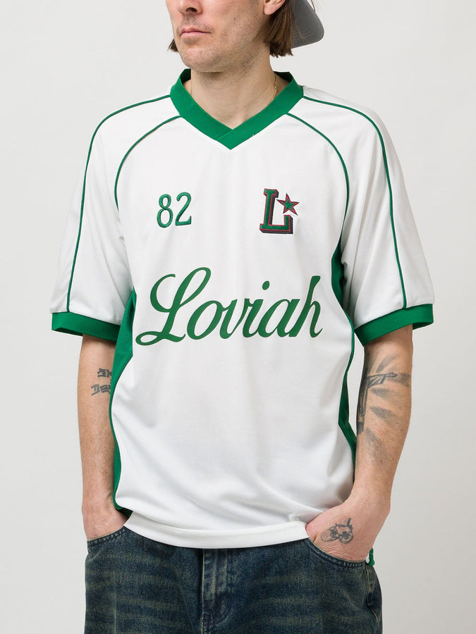 Loviah Northstar Jersey T-Shirt Spring 2026 | WHITE/GREEN