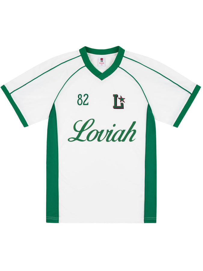 Loviah Northstar Jersey T-Shirt Spring 2026 | WHITE/GREEN