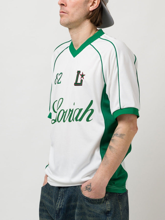 Loviah Northstar Jersey T-Shirt Spring 2026 | WHITE/GREEN