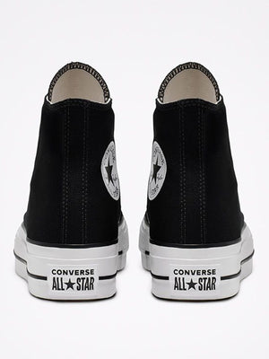 Converse Chuck Taylor All Star Platform Hi Black/White Shoes