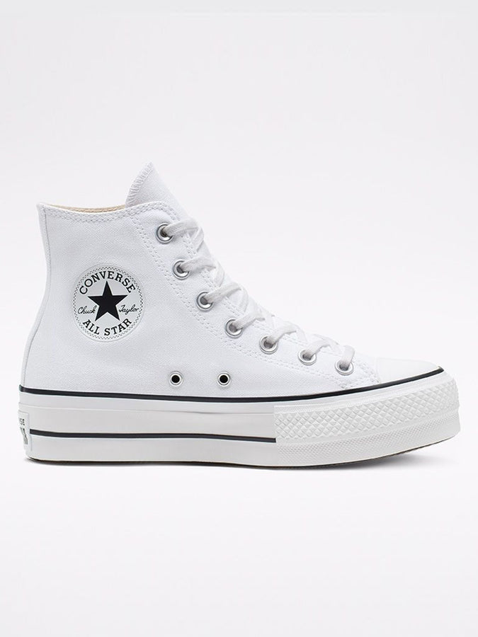 Converse Chuck Taylor AS Platform Hi White/Black/White Shoes | WHITE/BLACK/WHITE