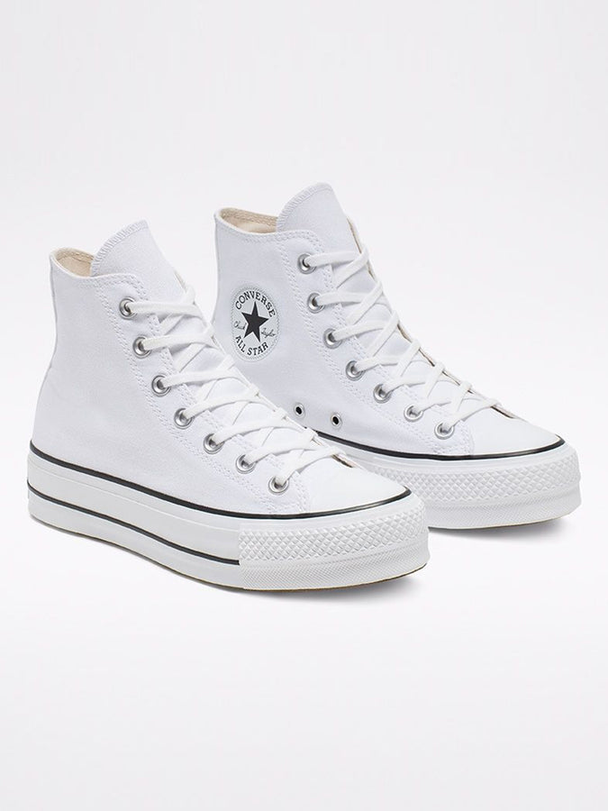 Converse Chuck Taylor AS Platform Hi White/Black/White Shoes | WHITE/BLACK/WHITE