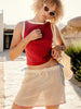 Brixton Mini Crochet Skirt Summer 2026