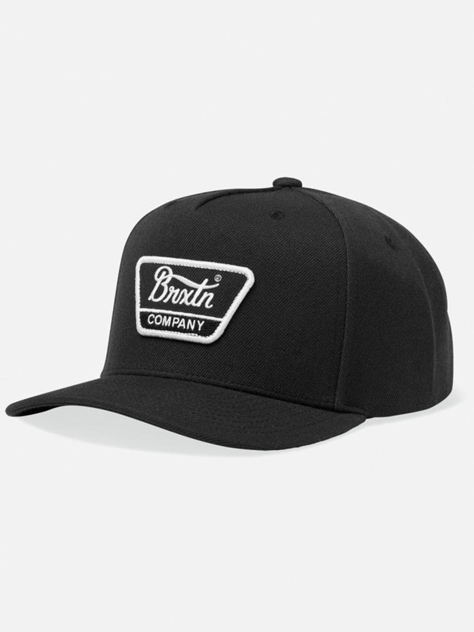 Brixton Linwood Netplus Snapback Hat | BLACK/WHITE