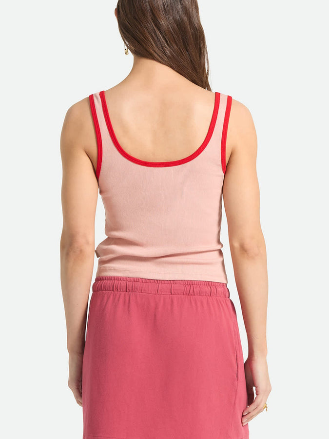 Take It Easy Ringer Tank Top Summer 2026 | SILVER PINK