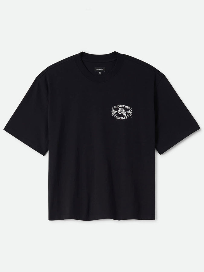 Brixton Ogle Boxed Crop T-Shirt Holiday 2026 | BLACK
