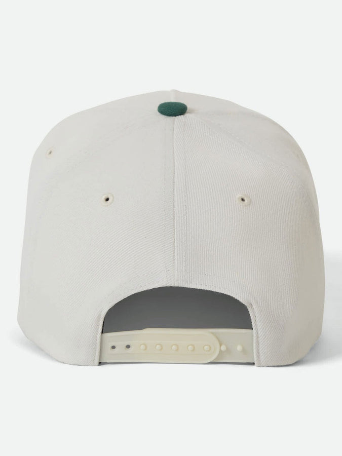 Brixton Linwood Netplus Snapback Hat | OFF WHITE/PRIMAL GREEN