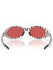 Oakley Eyejacket Redux Trans Vapr Bengal/Przm Snow Sunglasses