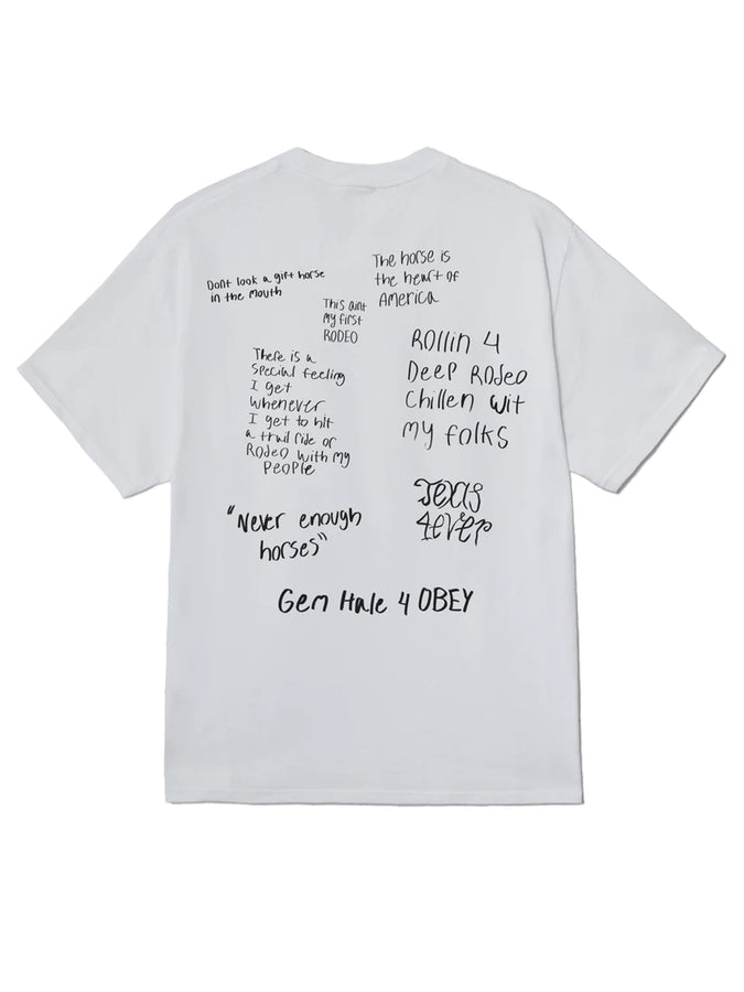 Obey Rodeo Queen T-Shirt Fall 2026 | WHITE (WHT)