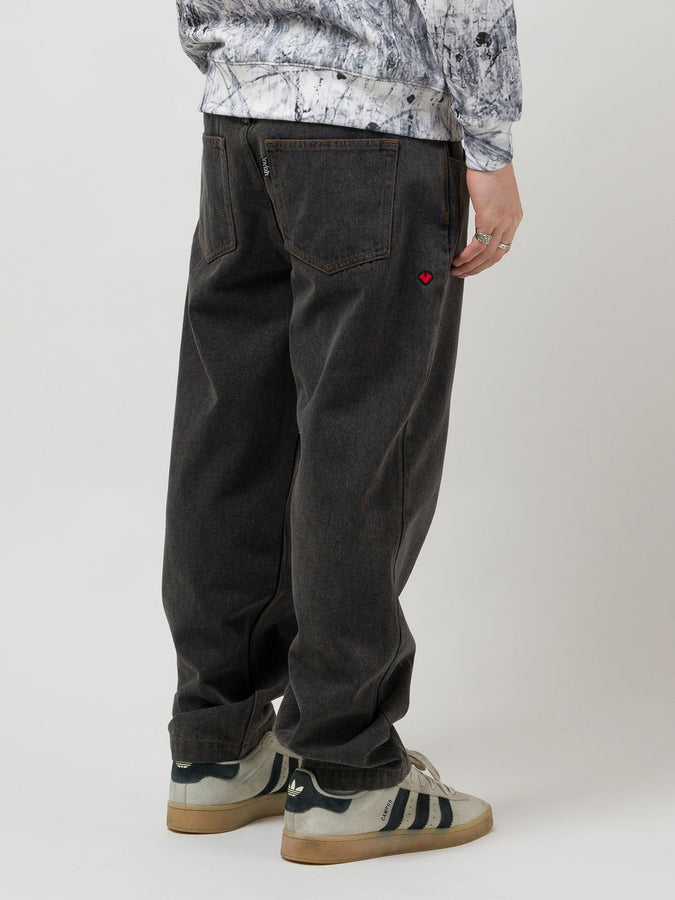 Og Baggy Acid Wash 5 Pocket Jeans Spring 2026 | BLACK ACID WASH