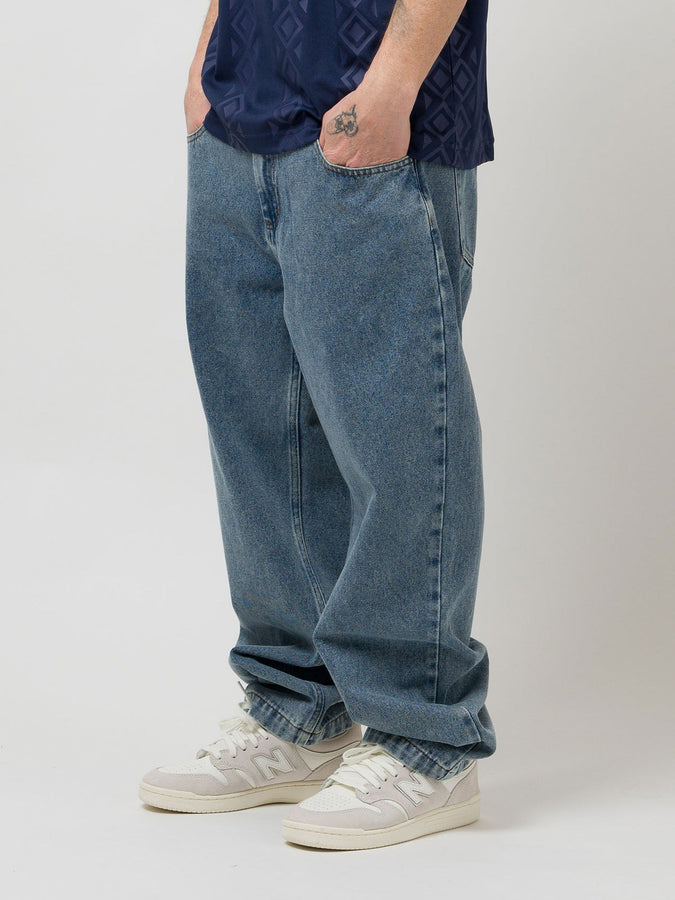 Og Baggy Acid Wash 5 Pocket Jeans Spring 2026 | INDIGO MEDIUM ACID WASH
