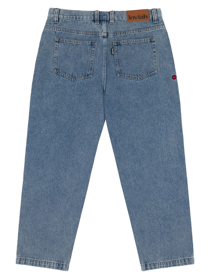 Og Baggy Acid Wash 5 Pocket Jeans Spring 2026 | INDIGO MEDIUM ACID WASH
