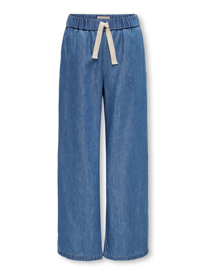 Only Bea Palazzo Jeans Spring 2026 | MEDIUM BLUE DENIM