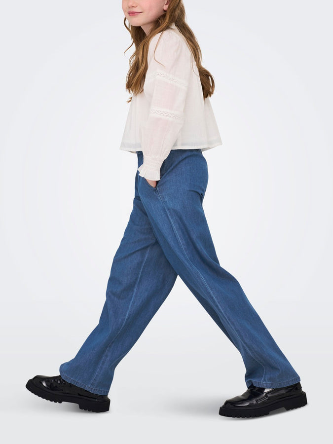 Only Bea Palazzo Jeans Spring 2026 | MEDIUM BLUE DENIM