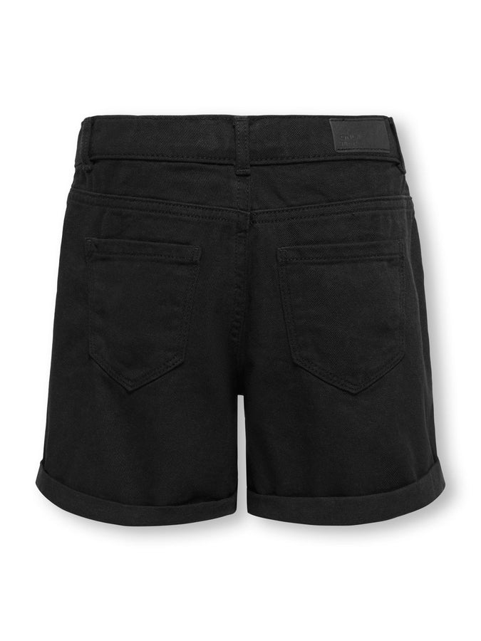 Only Vega Regular Mom Denim Shorts Summer 2026 | WASHED BLACK