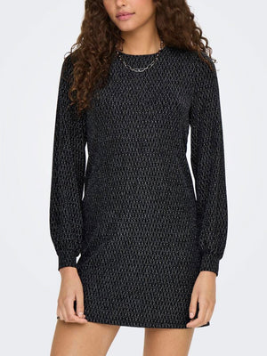 Only Carol Glitter Bow Dress Holiday 2024