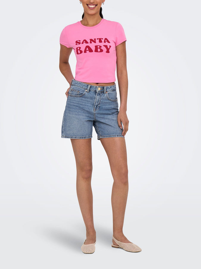 Only Phine Denim Shorts Summer 2026 | LIGHT BLUE DENIM