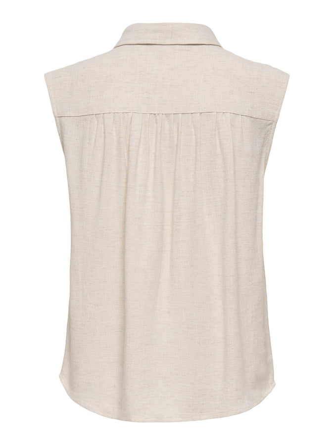 Only Siesta Sleeveless Buttondown Shirt Spring 2026 | MOONBEAM