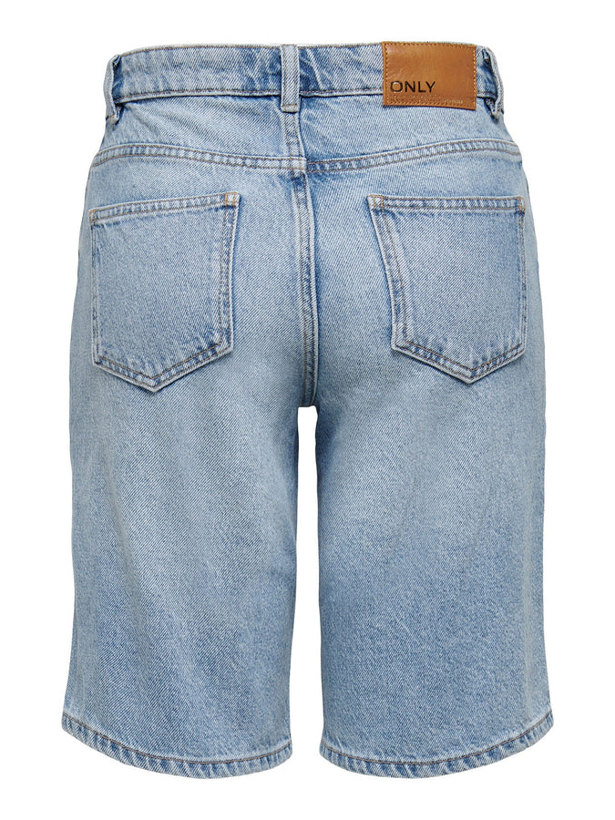 Only Sonny Wide Denim Shorts Summer 2026 | LIGHT BLUE DENIM