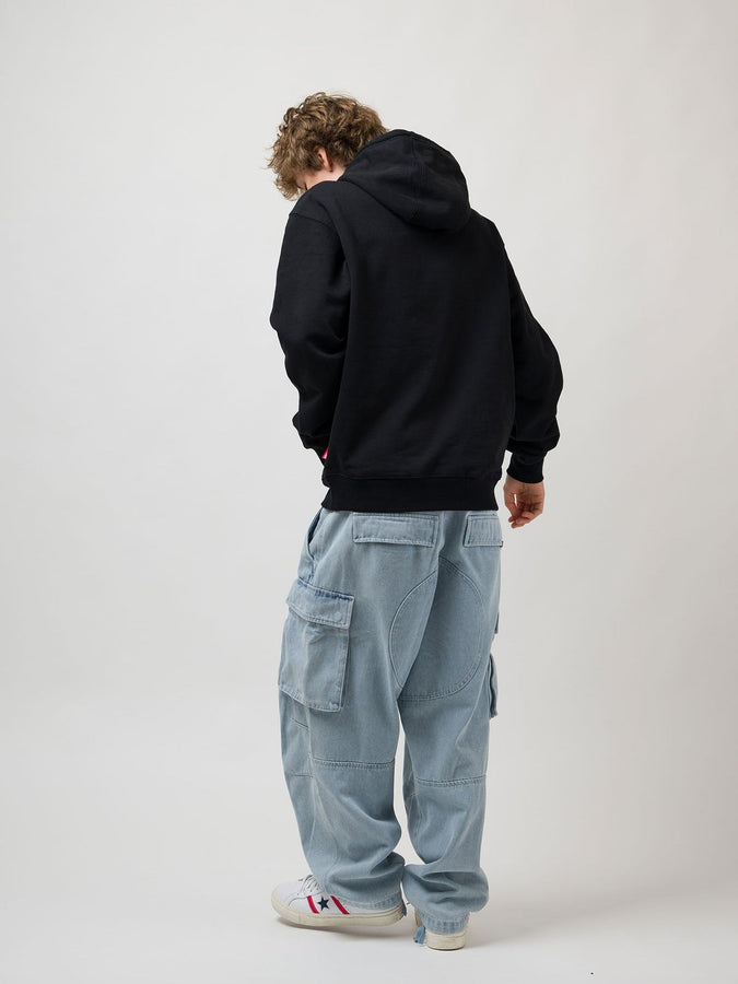 Loviah Original Denim Hoodie Spring 2026 | BLACK