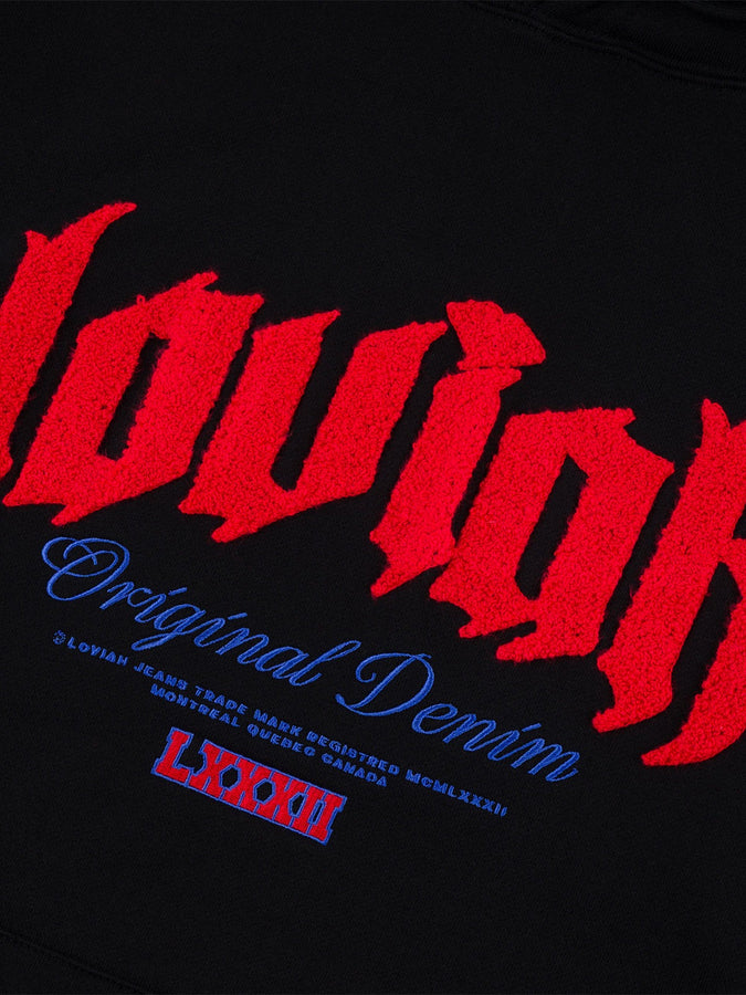 Loviah Original Denim Hoodie Spring 2026 | BLACK