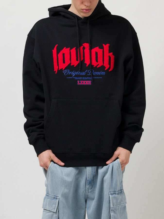 Loviah Original Denim Hoodie Spring 2026 | BLACK