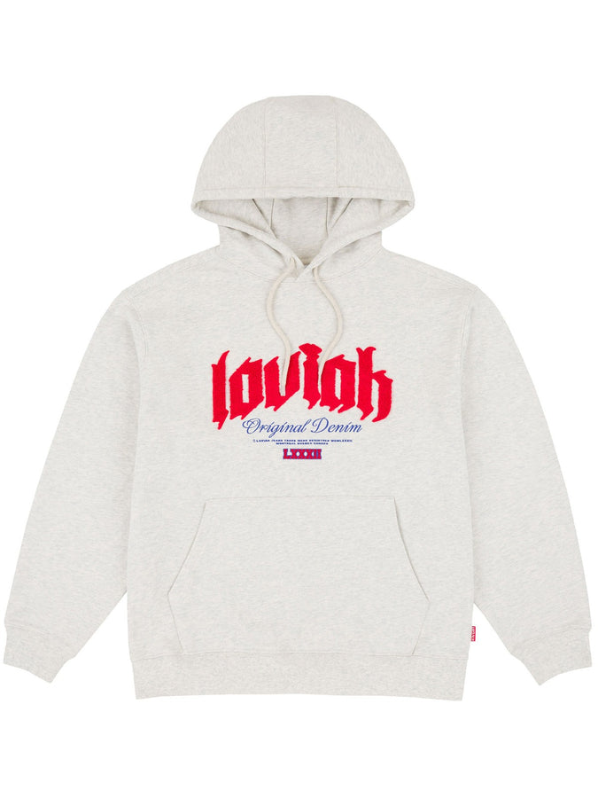 Loviah Original Denim Hoodie Spring 2026 | HEATHER GREY