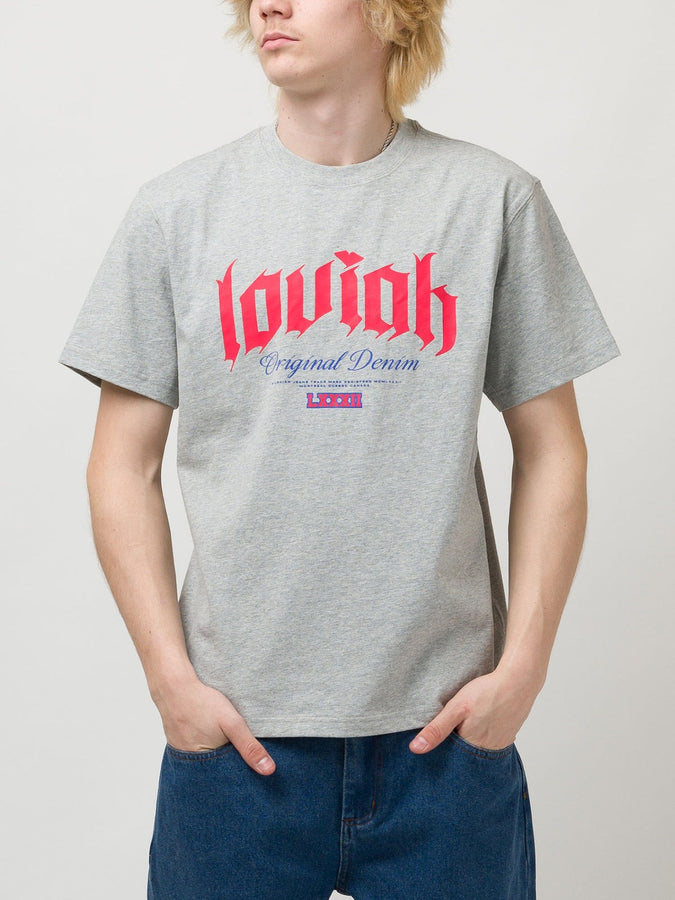Loviah Original Denim T-Shirt Spring 2026 | HEATHER GREY
