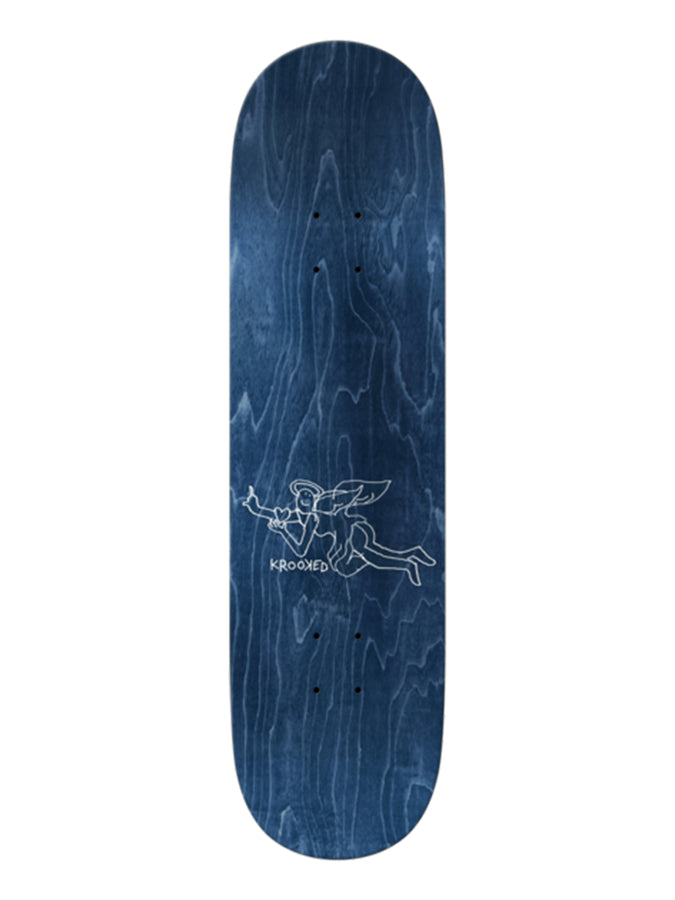 Krooked Wilson Angel True Fit 8.25’’ Skateboard Deck | BLACK