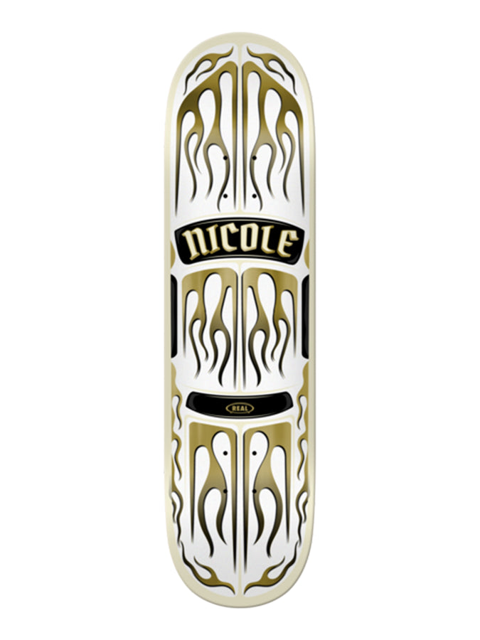 Real Nicole Ember 8.5’’ Skateboard Deck | WHITE