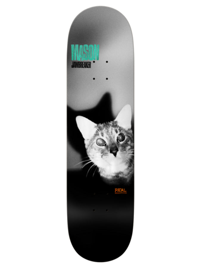 Real Mason Jawbreaker Unfun 8.28’’ & 8.06’’ Skateboard Deck | BLACK