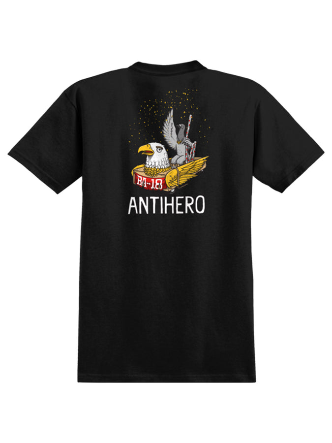 Anti Hero BA First Ringspun T-Shirt Fall 2026 | BLACK