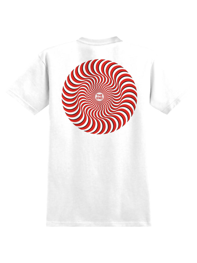 Spitfire Classic Swirl Overlay T-Shirt Fall 2026 | WHITE