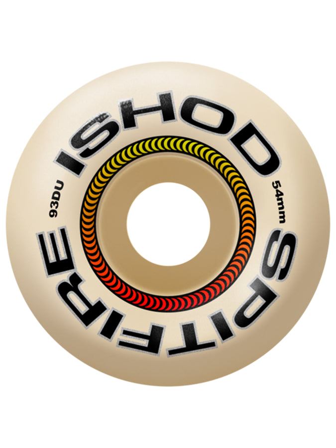 Spitfire F4 Ishod Lock-In Classic Skateboard Wheels | NATURAL