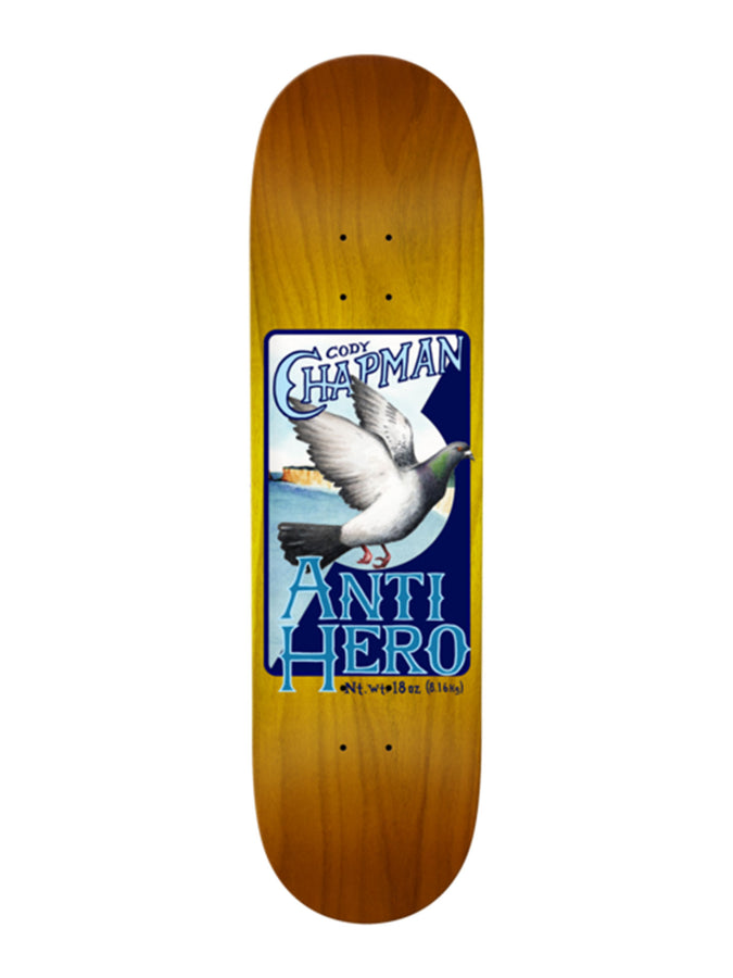Antihero Homers Chapman 8.32’’ Skateboard Deck | ORANGE