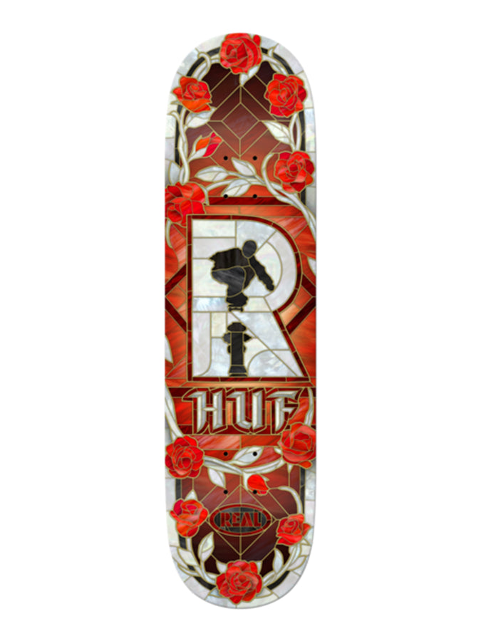 Real Huf Cathedral 8.38'' & 8.5'' Skateboard Deck | RED