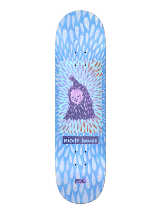 Real Nicole Echoes True Fit 8.25’’ Skateboard Deck | BLUE